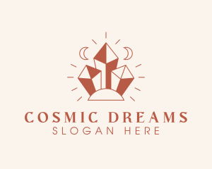 Cosmic Crystal Jewelry logo design