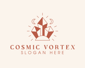 Cosmic Crystal Jewelry logo design