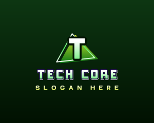 Gaming Streamer Tech logo design