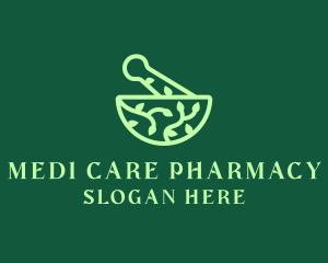 Natural Pharmacy Pestle logo