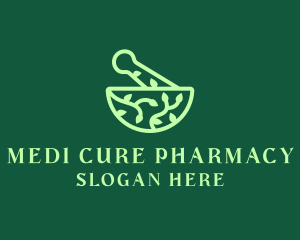 Natural Pharmacy Pestle logo