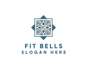 Barbell Gym Fitness  logo design