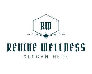 Luxury Fashion Wellness logo design