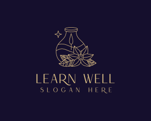 Candlelight Wellness Spa logo design