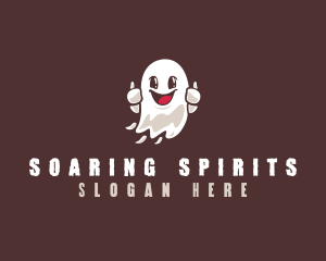 Thumb Flying Ghost logo
