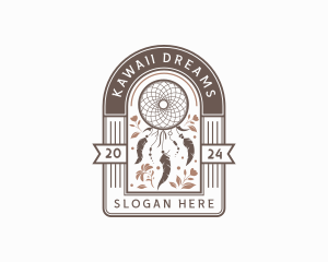 Dream Catcher Decoration logo design