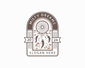 Dream Catcher Decoration logo design