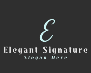 Luxury Elegant Business logo design