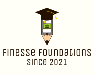Graduation Cap Mobile Class logo
