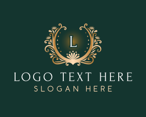 Luxury Flower Beauty Logo