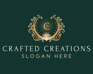 Luxury Flower Beauty logo design