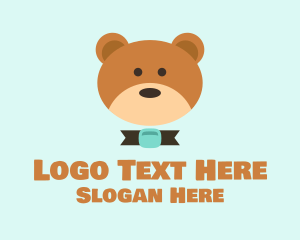 Brown Teddy Bear Logo