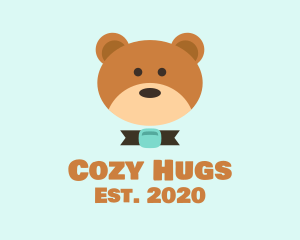 Brown Teddy Bear logo