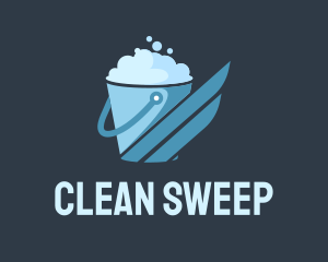 Janitor Cleaning Wash logo