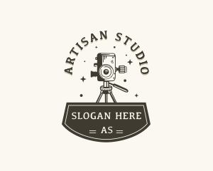 Film Movie Camera logo design