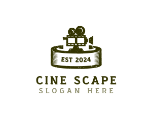 Film Movie Cinema logo design