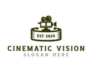 Film Movie Cinema logo design