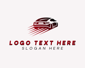 Racing Car Vehicle logo