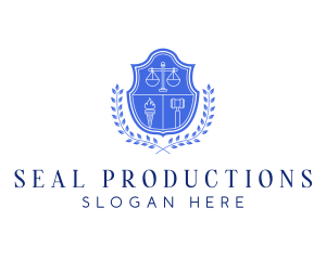 Law Justice Seal logo
