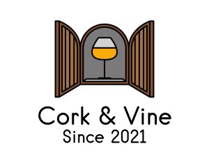 Wine Bar Cellar Door logo design