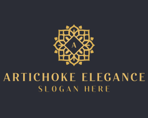 Elegant Floral Jewelry logo design