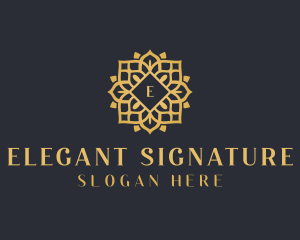 Elegant Floral Jewelry logo design