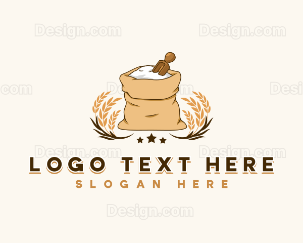 Flour Sack Wheat Logo