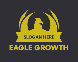 Golden Eagle Banner logo design