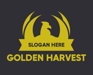 Golden Eagle Banner logo design