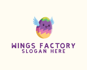Flying Egg Wings  logo