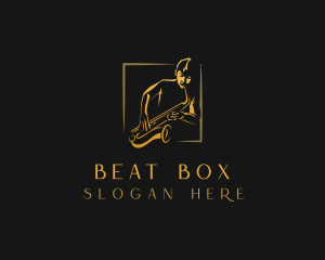 Saxophone Musician Instrument logo