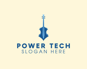 Modern Elegant Violin Logo