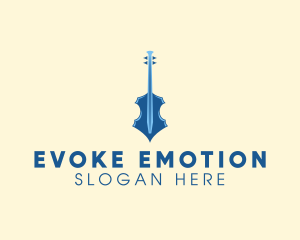 Modern Elegant Violin logo