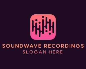 Soundwave Synthesizer Studio logo design