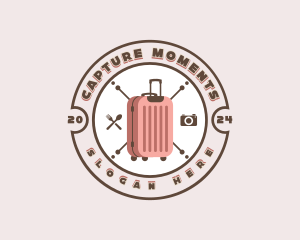 Traveler Luggage Trip Logo