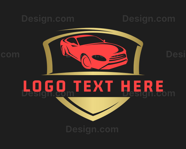 Automobile Sedan Detailing Logo