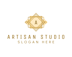 Art Deco Fashion Boutique logo design