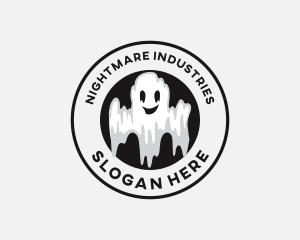 Scary Halloween Ghost  logo