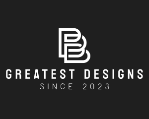 Corporate Business Letter B logo design