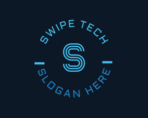 Cyber Neon Technology logo design