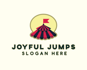 Fair Carnival Tent logo design