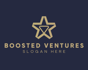 Star Gold Diamond logo design