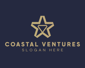 Star Gold Diamond logo design