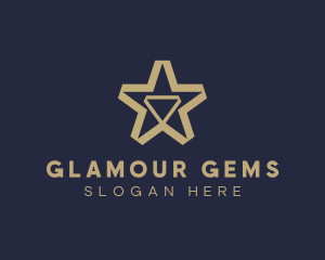 Star Gold Diamond logo design