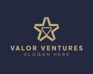 Star Gold Diamond logo design