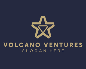 Star Gold Diamond logo design