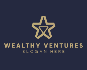 Star Gold Diamond logo design