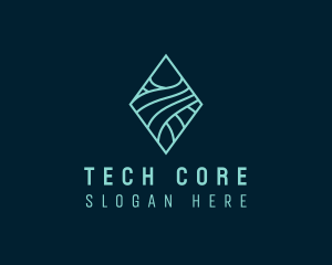 Digital Tech Wave Firm logo design