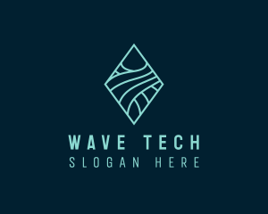 Digital Tech Wave Firm logo design