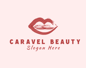 Beauty Lipstick Cosmetic logo design